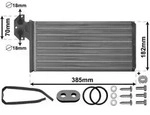 VAN WEZEL W&auml;rmetauscher, Innenraumheizung 30016701 f&uuml;r Mercedes VW