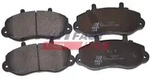 FAST Bremsbelagsatz, Scheibenbremse FT29539 Vorderachse f&uuml;r Opel CHEVROLET...