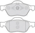 VALEO Bremsbelagsatz, Scheibenbremse FIRST 301471 Vorderachse f&uuml;r RENAULT