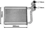 VAN WEZEL W&auml;rmetauscher, Innenraumheizung 83006197 f&uuml;r KIA