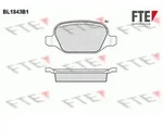 FTE Bremsbelagsatz, Scheibenbremse 9010422 Hinterachse f&uuml;r LANCIA Fiat ALFA ROMEO