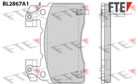 FTE Bremsbelagsatz, Scheibenbremse 9011107 Vorderachse f&uuml;r CHEVROLET CADILLAC