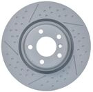 BOSCH Bremsscheibe 0 986 479 E05 Geschlitzt/Gelocht 345mm 24mm f&uuml;r BMW