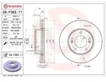 BREMBO Bremsscheibe 09.F362.11 300mm 28mm f&uuml;r SSANGYONG