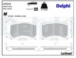 DELPHI Bremsbelagsatz, Scheibenbremse LP3242 f&uuml;r Mercedes BEIJING BENZ (BBDC)