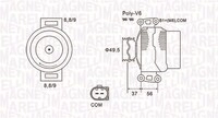 MAGNETI MARELLI Generator 063732038010 f&uuml;r Mercedes