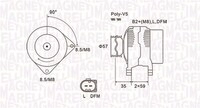 MAGNETI MARELLI Generator 063731675010 f&uuml;r VW