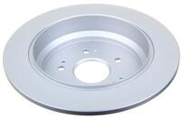 VALEO Bremsscheibe COATED 672515 Hinterachse voll 302mm 10mm f&uuml;r HONDA
