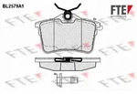FTE Bremsbelagsatz, Scheibenbremse 9010830 Hinterachse f&uuml;r Peugeot DS