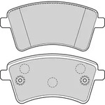 VALEO Bremsbelagsatz, Scheibenbremse 302666 Vorderachse f&uuml;r Mercedes RENAULT