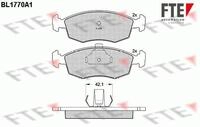 FTE Bremsbelagsatz, Scheibenbremse 9010340 Vorderachse f&uuml;r Fiat (NANJING) TOFAS