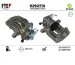 FTE Bremssattel 9290710 Hinterachse rechts f&uuml;r VW SEAT Skoda