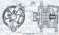 MAGNETI MARELLI Generator 063731430110 f&uuml;r RENAULT