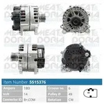 MEAT & DORIA Generator 5515376 f&uuml;r VAG