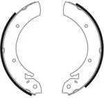 A.B.S. Bremsbackensatz 8125 f&uuml;r Ford Opel Vaughall Mercedes RENAULT DAEWOO...