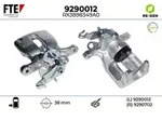 FTE Bremssattel 9290012 Hinterachse links f&uuml;r VW