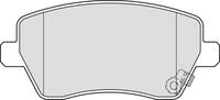 VALEO Bremsbelagsatz, Scheibenbremse FIRST 301847 Vorderachse f&uuml;r Opel Vaughall