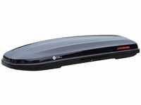 Dachbox Kamei Oyster 450 schwarz hochglanz Außenmaße LxBxH 206x95x36cm...