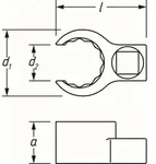 HAZET Ringschl&uuml;ssel 848z24