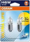 OSRAM Gl&uuml;hlampe, Park-/Positionsleuchte H6W Ultra Life 6W (2 Stk.) 64132ult02b