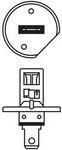 BOSCH Gl&uuml;hlampe, Hauptscheinwerfer Gl&uuml;hlampe Plus 90 1987301076 H1 f&uuml;r LAND ROVER