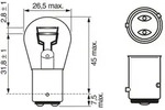 BOSCH Gl&uuml;hlampe, Schlussleuchte 1987301015 P21/4W f&uuml;r HOBBYCAR Volvo DAF HOLDEN BMW