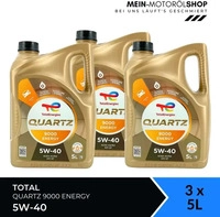 TOTAL ENERGIES 213697, TOTAL ENERGIES Motor&ouml;l QUARTZ 9000 ENERGY 5W-40 [5 L]...
