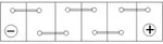 BOSCH Starterbatterie 0092s40040 12V 68Ah 540A f&uuml;r Ford Opel Volvo CHEVROLET HOLDEN