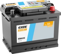 EXIDE Starterbatterie eb620 12V 68Ah 540A f&uuml;r Citro&euml;n Iveco Volvo GM ALFA ROMEO