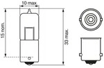 BOSCH Gl&uuml;hlampe 1987302233 f&uuml;r BMW