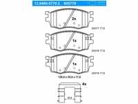 ATE Bremsbeläge mit Zubehör vorne (13.0460-5779.2) für Hyundai Accent III I20