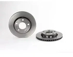 BREMBO Bremsscheibe COATED DISC LINE 09a59711 256mm 22mm f&uuml;r VW