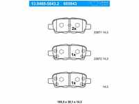 ATE Bremsbeläge hinten (13.0460-5843.2) für Nissan X-Trail Murano II INFINITI...