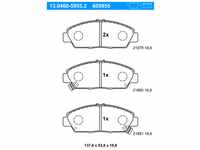 ATE Bremsbeläge vorne (13.0460-5955.2) für Honda Accord V Rover 600 Prelude IV