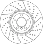 TRW Bremsscheibe df6600s zweiteilig 370mm 30mm f&uuml;r BMW