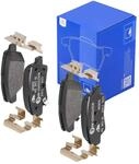 ATE Bremsbelagsatz, Scheibenbremse 13046056502 f&uuml;r HYUNDAI SSANGYONG KIA