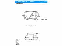 ATE Bremsbeläge mit Zubehör hinten (13.0470-2621.2) für VW Passat Cc B6 CC...