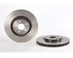 BREMBO Bremsscheibe COATED DISC LINE 09b03911 345mm 30mm f&uuml;r Audi