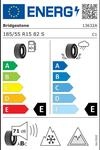 BRIDGESTONE Winterreifen 185/55 R15 82S, Nordic compound - Blizzak Ice 13632 82S