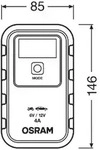 OSRAM Batterieladeger&auml;t BATTERYcharge 904 oebcs904