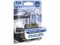 Philips Glühlampe. Fernscheinwerfer WhiteVision ultra (12342WVUB1) für Nissan