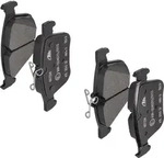 ATE Bremsbelagsatz, Scheibenbremse 13046072942 f&uuml;r SEAT VW VAG Skoda