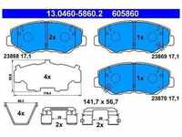 ATE Bremsbeläge mit Zubehör vorne (13.0460-5860.2) für Honda Civic X Cr-V II