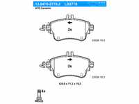 ATE Bremsbeläge vorne (13.0470-2778.2) für Mercedes-Benz A-Klasse B-Klasse