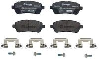 BREMBO Bremsbelagsatz, Scheibenbremse p24072x f&uuml;r Ford DAIHATSU AUSTRALIA TOYOTA