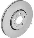 ATE Bremsscheibe 24012501131 bel&uuml;ftet 288mm 25mm f&uuml;r VAG