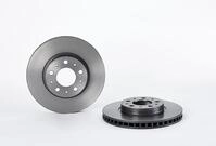 BREMBO Bremsscheibe COATED DISC LINE 09556821 280mm 26mm f&uuml;r Volvo