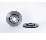 BREMBO Bremsscheibe MAX LINE 09813776 Geschlitzt 280mm 24mm f&uuml;r RENAULT DACIA