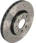 BREMBO Bremsscheibe XTRA LINE 0958433x 257mm 22mm f&uuml;r Opel Vaughall Fiat