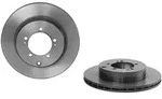 BREMBO Bremsscheibe COATED DISC LINE 09714331 300mm 22mm f&uuml;r MITSUBISHI